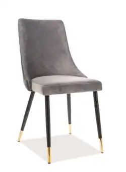 Scaun Piano Velvet Gri 14 – l44 x A45 x H92 cm