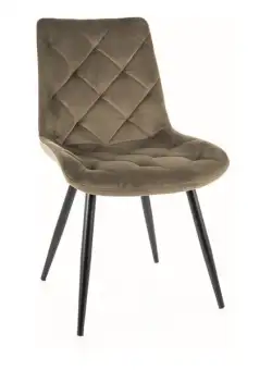 Scaun Ralph velvet olive Blu77