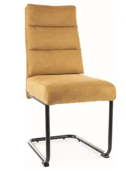 Scaun tapitat Berry Brego 68 curry