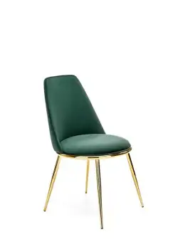 Scaun tapitat K460 – Verde/Gold