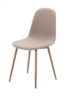 Scaun textil Fox bej-natur - H 86 cm