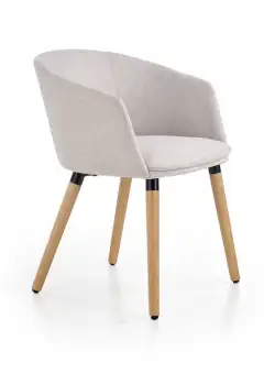 Scaun textil K266 bej - H 72 cm