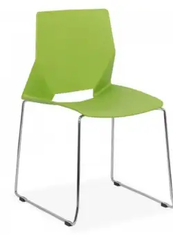 Scaun vizitatori HRC 627 verde