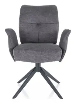 Scaun Wing Brego gri/negru