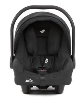 Scoica auto Joie i-Size i-Juva Shale, nastere - 75 cm, 0-13 kg (Negru/Gri)