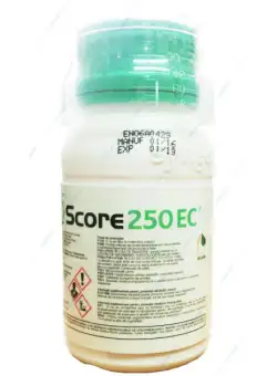 Score 250EC 250 ml, fungicid sistemic, Syngenta, Rapan, Monilioza, Fainare, Alternarioza, Basicarea frunzelor; (cais, capsun, cires, mar, piersic, rapita, sfecla zahar, tomate, visin)