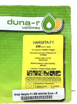 Seminte ardei Hargita F1 250 seminte, Duna-R