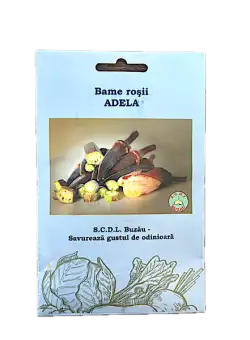 Seminte bame rosii Adela 5 gr, SCDL Buzau