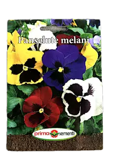Seminte flori Panselute Melanj, 0,2 gr, Prima Sementi
