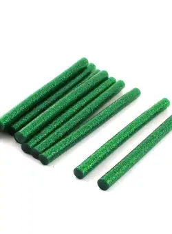 Set 10 rezerve silicon 11mm MRG M-420, Lungime 20cm, Verde C420