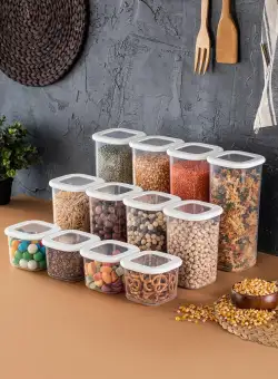 Set 12 Cutii pentru alimente, 3 marimi