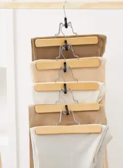 Set 12 Umerase Natur Pantaloni, 25 x 2.2 x 17 cm