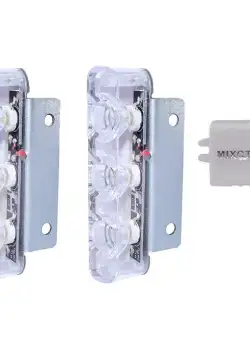 Set 2 Bucati 3 Leduri 6W Lumini Avertizare, Stroboscop Pentru Autoturisme si Motociclete