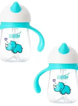 Set 2 cani din tritan, 260 ml