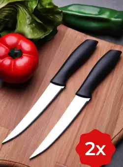 Set 2 cuțite Chef, Negru