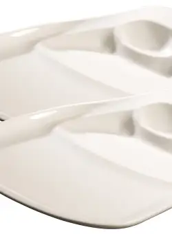 Set 2 farfurii friptura Villeroy & Boch Barbeque Passion L 30x29cm