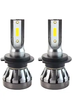 Set 2 LED-uri Auto Techstar® C6S, H7, 30w, 6000 Lumeni, 6000K, AUTO, 12-24 Volti, DOB