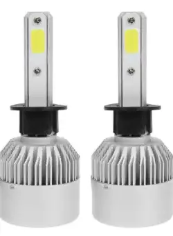 Set 2 LED-uri Auto Techstar® S2, H1, 36w, 4000 Lumeni, 6500K, AUTO, 12-24 Volti, COB, Canbus
