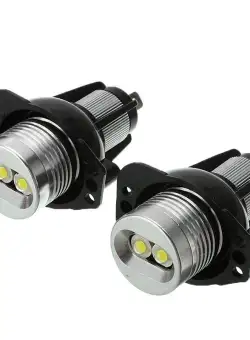 Set 2 LED-uri Marker Techstar® Angel Eyes, 6W, BMW E90,E91, 6500K, Aluminiu