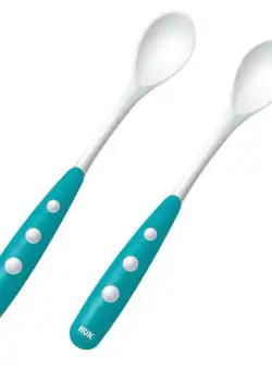 Set 2 lingurite Nuk Bleu