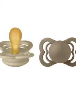 Set 2 Suzete Supreme Latex, Tetina Simetrica, 0 Luni +