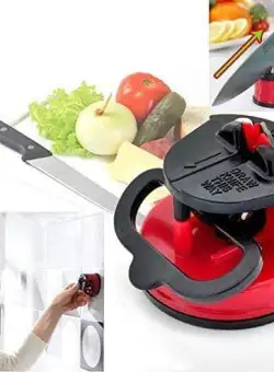 Set 2 x ascutitor Sharpener, ventuza de prindere