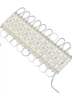 Set 20x Modul 3 Led SMD MRG M892 , SMD 5050, Led SMD Alb Rece C892