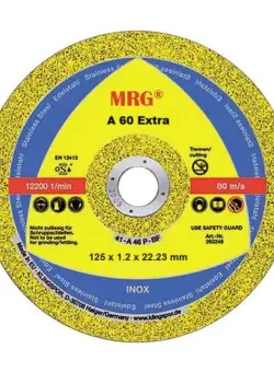 Set 25x Disc Flex MRG M-A60, 125 x 1.2 x 22.23, A 60 Extra, 12200 rot/min C433