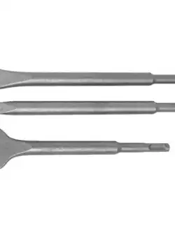 Set 3 dalti Dewalt DT60330 SDS Plus spit si plata 20 mm / 40 mm x 250 mm pentru beton