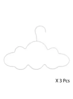 Set 3 Umerase Pentru Copii Cloud Alb 29.8 Cm