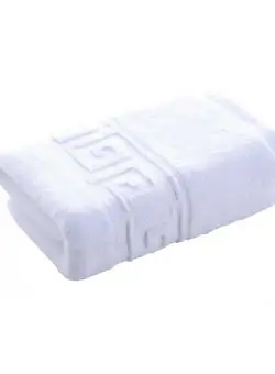 Set 4 prosoape groase bumbac Pakistan, 550 gr/mp, alb