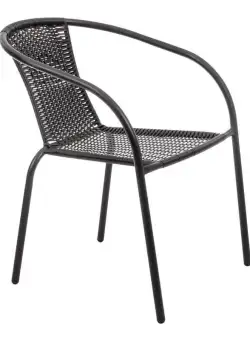 Set 4 scaune Herkules negru H71 cm