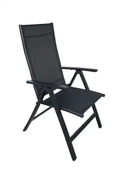 Set 4 scaune Mars negru H113 cm