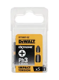 Set 5 capete pivotante de torsiune DeWalt DT7995T PH3 25MM 5PK FLEXTORQ