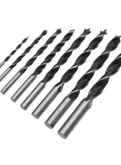 Set 8 Burghie Lemn MRG M940, Cap Plat, De la 3 mm la 10 mm C940