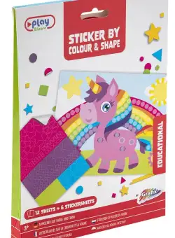 Set abtibilduri culori si forme - Universul magic