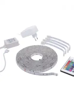 Set banda LED RGB, 5m, IP65