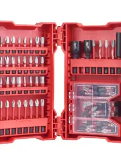 Set biti MILWAUKEE SHOCKWAVE prindere HEX 1 4 70buc