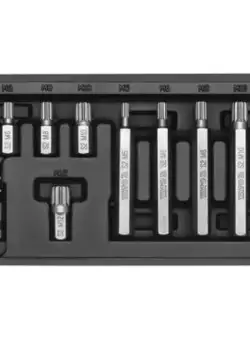 Set biti YATO spline (stea) M5-M12 11buc