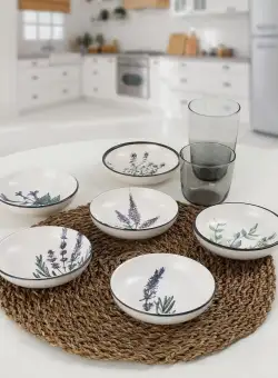 Set boluri cu sos Sauce Bowl Set ST489406F022AMD3600MAYD100, Alb, 22x19x22 cm