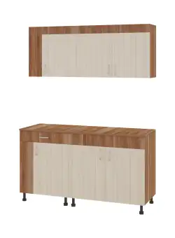 Set Bucatarie Reno, Prun/Ulm Deschis, L 150 cm