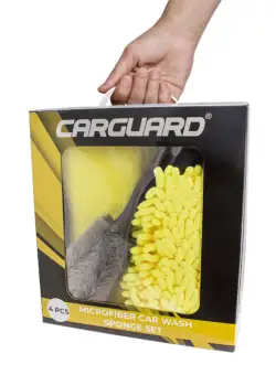 Set burete cu microfibre si perie - Carguard
