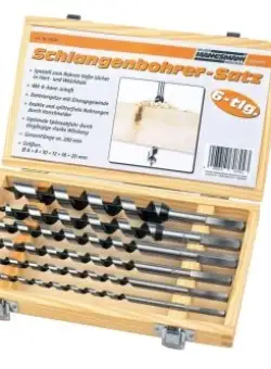 Set burghie pentru lemn Mannesmann 54620, O6-20 mm, 6 piese