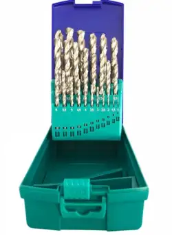 Set burghie pentru metal HELLER, HSS-G, 25buc