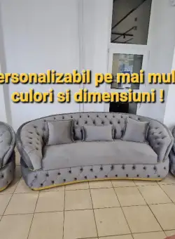 SET CANAPEA ESTER 3-1-1 ,CATIFEA GRI