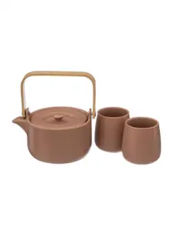 Set Ceainic Cu Pahare, Terra, 50 Cl