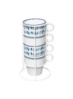 Set Cesti Cu Suport Ellika, 26 Cl