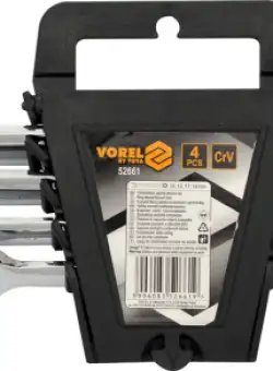 Set chei combinate VOREL, cu clichet, 10 - 19mm, 4buc