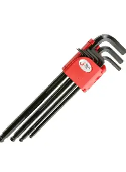 Set chei imbus Hex lungi cu cap rotund JETECH BM-B9, 1.5-10 mm, 9 piese