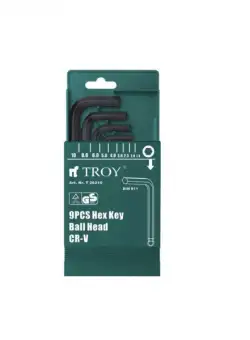 Set chei imbus Hex Troy 26210, O1.5 - 10 mm, 8 piese